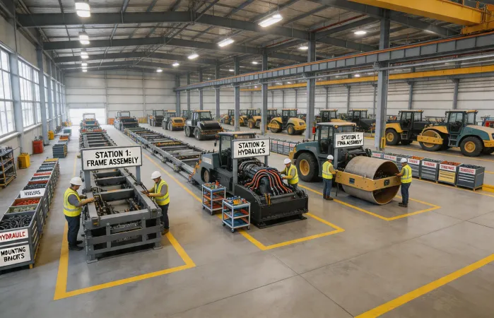 LeeBoy manufacturing facility