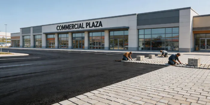 Commercial paving